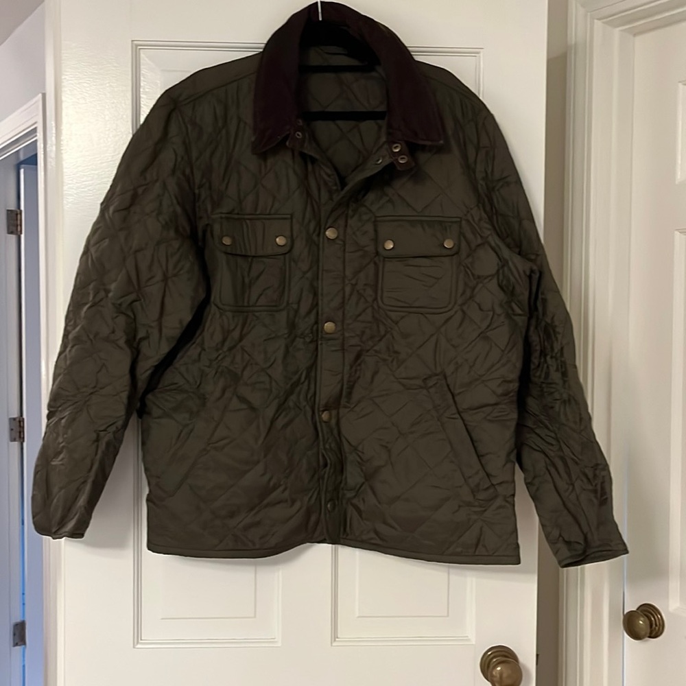 Mens Barbour quilted jacket